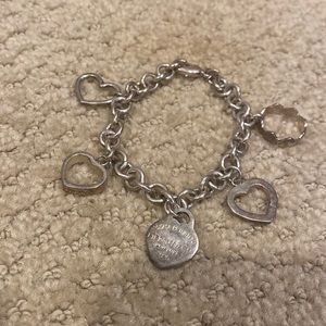 Tiffany’s Heart Charm Bracelet